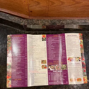 To go menu