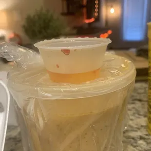 All the sauce sent for egg rolls. Where&apos;s the rest?