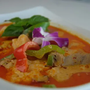 a bowl of soup