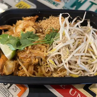 Pad Thai with shrimp