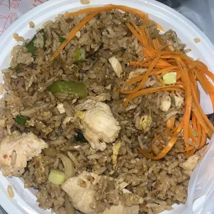 Basil Fried Rice. Medium- decent kick