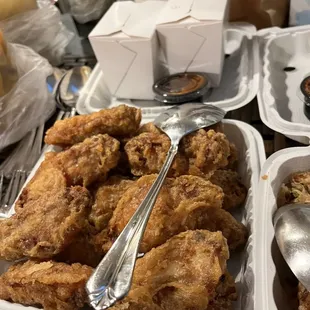 Fried chicken