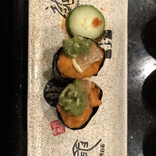 Sea Urchin &amp; Fresh Wasabi