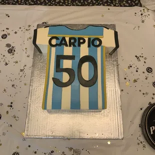 My husband loved the cake!