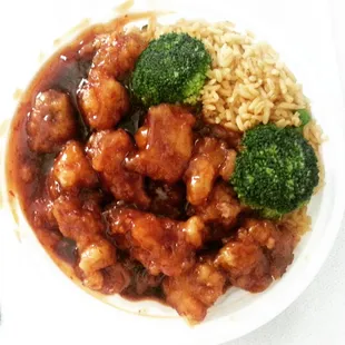 Lunch General Tso