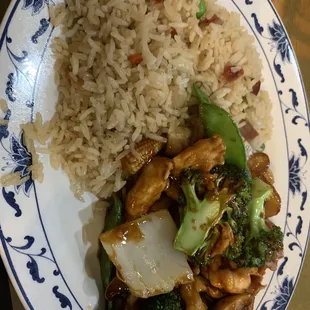 Chicken with Vegetables Lunch