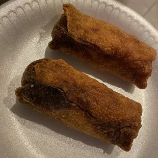 BURNT SHRIMP EGG ROLLS March 9, 2020