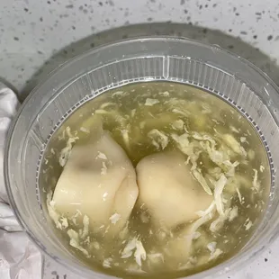 522. Wonton Egg Drop Soup QT