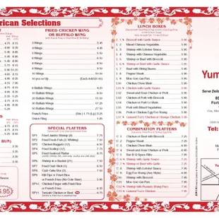 menu, sushi and sashimi