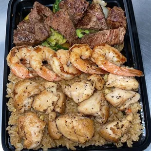 Trio plate