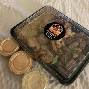 lobster, ny steak &amp; shrimp