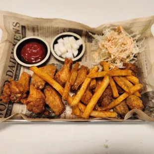 K. Fried Chicken  wings