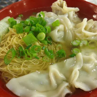 Shrimp Wonton Noodle Soup