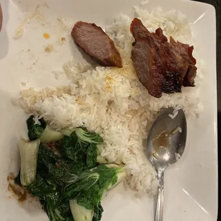 BBQ Pork Over Rice