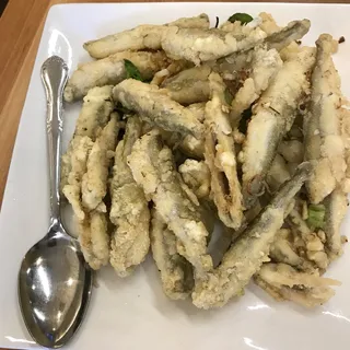 Salt & Pepper Fried Smelt Fish