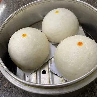 Steamed Egg Custard Buns