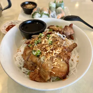 5 spice chicken w dry vermicelli
