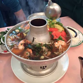 78. Canh Chua Cá Bông Lau hoặc Tôm - 鱼或虾酸汤