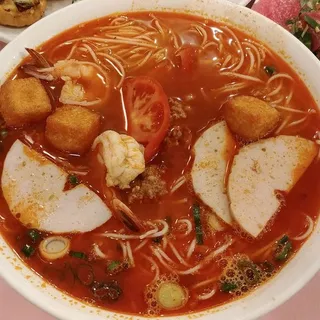 10. BÚN RIÊU (Pork) - 越式蕃茄鲜虾米粉