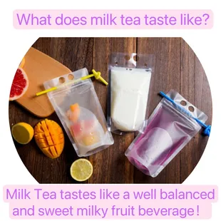 what does milk tea taste like?