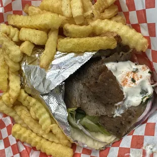 1. Traditional Gyro Wrap