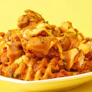 Loaded Curry fries