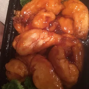 Shrimp general tso! Yuck