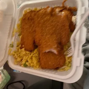 4 Fried Fillet Fish
