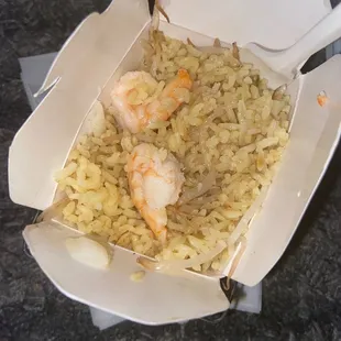 Should be called shrimp UNfried rice