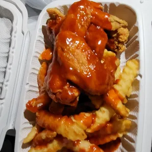 Highly disappointed with this originally from Chicago; now in DC mambo sauce.