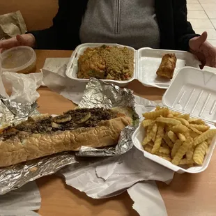 Steak sub
