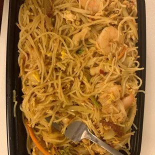 Singapore Mei Fun delicious and spicy