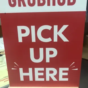 now we served Grubhub delivery service