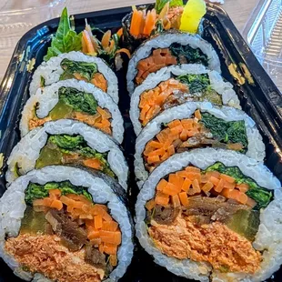 Spicy mayo kimbap