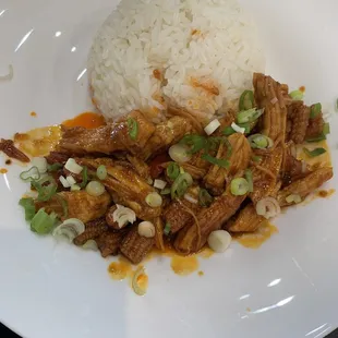 Spicy Chicken with white meat