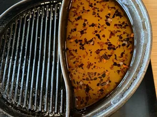 Halves Boiling Pot + Grill