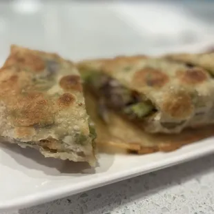 Scallion pancake with beef