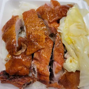 Roasted Duck with Steamed Rice...yummy!!