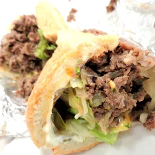 Beef and Onion Cheesesteak