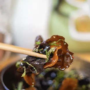 Wood Ear &amp; Mint Salad