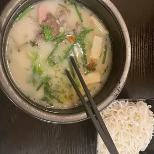 Classic Crossing Bridge Rice Noodle Soup Classic Crossing Bridge Rice Noodle Soup