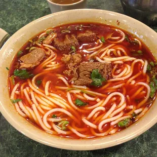 Tomato Beef Noodles