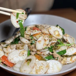Stir Fried Rice Cake