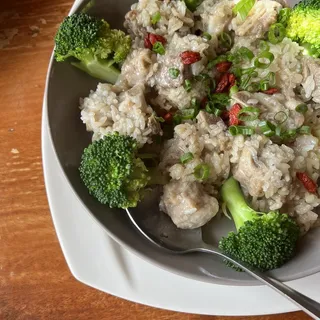 Sticky Rice Steamed Ribs
