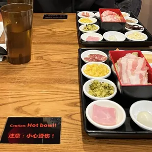 Hot pot ingredients!