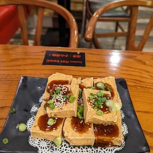 Fried tofu