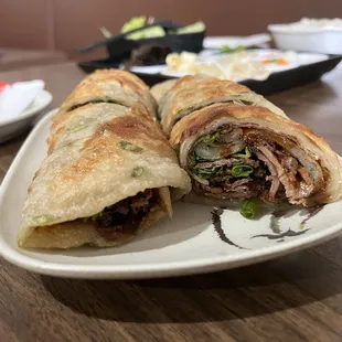 Chinese Beef Burrito