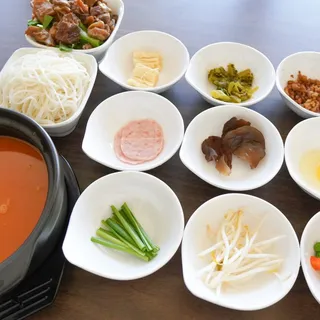 Rice Noodle in Tomato Soup-