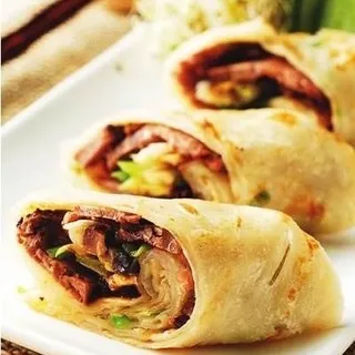 Chinese Beef Burrito-