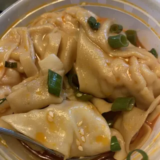 Wonton in Chili Oil-